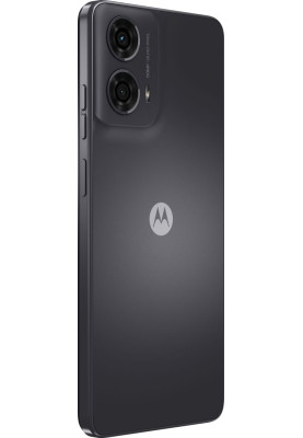Смартфон Motorola G24, Matte Charcoal, 4G, 2 NanoSIM, 6.56" (1612х720, IPS, 90 Гц), MediaTek Helio G85 (8 ядер), Mali-G52 MP2, 4Gb, 128Gb, NFC, WiFi 5, Bluetooth 5.0, 50Mp + 8Mp, Type-C, 5000 mAh (15 Вт), Android 14