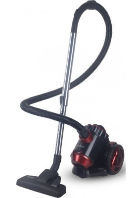 Пилосос Brock BVC 8055 RD, Red, 800W, контейнер, об'єм пилозбірника 2л, універсальна щітка підлога/килим; 2в1 для м'яких меблів і щілинна, HEPA-фільтр, регулювання потужності на корпусі