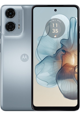 Смартфон Motorola G24 Power, Glacier Blue, 4G, 2 NanoSIM, 6.56" (1612х720, IPS, 90 Гц), MediaTek Helio G85 (8 ядер), Mali-G52 MP2, 8Gb, 256Gb, NFC, WiFi 5, Bluetooth 5.0, 50/2Mp + 8Mp, Type-C, 6000 mAh (30 Вт), Android 14