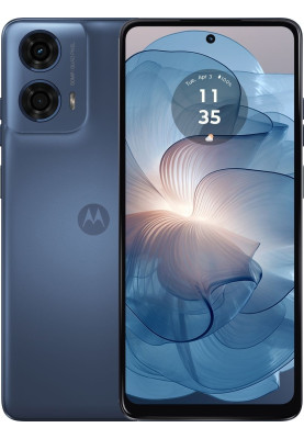 Смартфон Motorola G24 Power, Ink Blue, 4G, 2 NanoSIM, 6.56" (1612х720, IPS, 90 Гц), MediaTek Helio G85 (8 ядер), Mali-G52 MP2, 8Gb, 256Gb, NFC, WiFi 5, Bluetooth 5.0, 50/2Mp + 8Mp, Type-C, 6000 mAh (30 Вт), Android 14