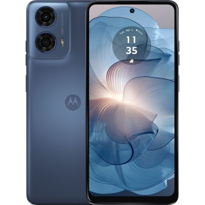 Смартфон Motorola G24 Power, Ink Blue, 4G, 2 NanoSIM, 6.56" (1612х720, IPS, 90 Гц), MediaTek Helio G85 (8 ядер), Mali-G52 MP2, 8Gb, 256Gb, NFC, WiFi 5, Bluetooth 5.0, 50/2Mp + 8Mp, Type-C, 6000 mAh (30 Вт), Android 14