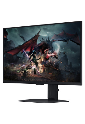 Монітор 27" Samsung Odyssey G50D, Black, IPS, 2560x1440 (16:9), 1 мс, 180 Гц, 350 кд/м², 1000:1, 178°/178°, HDMI/DP, VESA 100x100 мм, FreeSync (LS27DG500EIXCI)