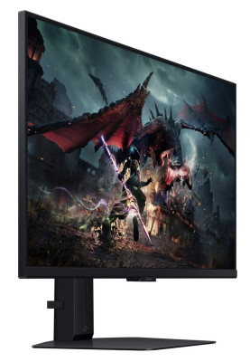 Монітор 27" Samsung Odyssey G50D, Black, IPS, 2560x1440 (16:9), 1 мс, 180 Гц, 350 кд/м², 1000:1, 178°/178°, HDMI/DP, VESA 100x100 мм, FreeSync (LS27DG500EIXCI)