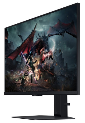 Монітор 27" Samsung Odyssey G50D, Black, IPS, 2560x1440 (16:9), 1 мс, 180 Гц, 350 кд/м², 1000:1, 178°/178°, HDMI/DP, VESA 100x100 мм, FreeSync (LS27DG500EIXCI)