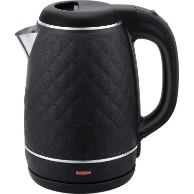 Електрочайник Brock WK 5519 BK, Black, 1500W, 1.8л, дисковий, індикатор рівня води, подвійна стінка
