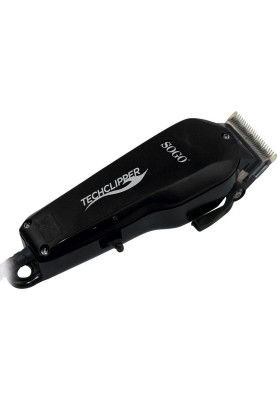Машинка для стрижки Sogo SS-3525, Black, 12W, живлення від мережі, 4 насадки, к комплекті щіточка для чищення, гребінець, ножиці, масло