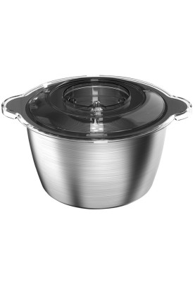 Подрібнювач Sogo SS-5262, Inox, 500W, ємність 1.8л, 2 швидкості, 4 леза, чаша з нержавіючої сталі, насадка для очищення часника