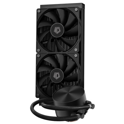 Система рідинного охолодження ID-Cooling FX240, Black, Intel: 1700/1200/2066/2011/1366/1151/1150/1155/1156, AMD: AM4/AM5, до 250 Вт