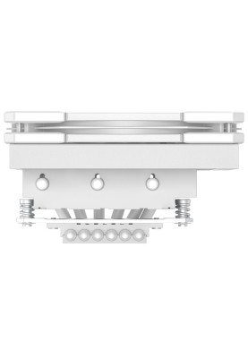 Кулер для процесора ID-Cooling IS-67-XT White Intel: 1700/1200/115x, AMD: AM4, AM5, 120х120х67 мм, 4-pin PWM, 500~2200 об/хв ±10%(PWM), 32.3dB(A) max, TDP 150W, low profile