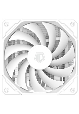 Кулер для процесора ID-Cooling IS-67-XT White Intel: 1700/1200/115x, AMD: AM4, AM5, 120х120х67 мм, 4-pin PWM, 500~2200 об/хв ±10%(PWM), 32.3dB(A) max, TDP 150W, low profile