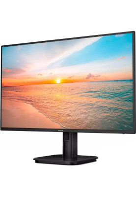 Монітор 23.8" Philips 24E1N1100A/00, Black, IPS, 1920x1080 (16:9), 1 мс, 100 Гц, 250 кд/м², 1300:1, 178°/178°, 2x2 Вт, VGA/HDMI, VESA 100x100 мм