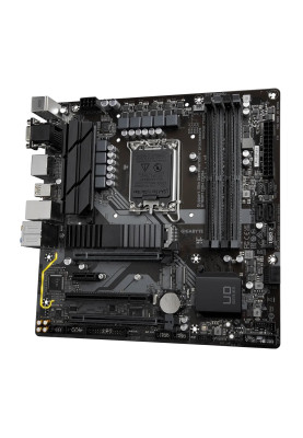 Материнська плата LGA1700, Gigabyte B760M D3H DDR4, B760, 4xDDR4, Int.Video(CPU), 4xSATA3, 2xM.2, 1xPCI-E 4.0 x16, 1xPCI-E 3.0 x16, 1xPCI-E 3.0 x1, 1xPCI, 1xM.2 (Key E), Realtek 7.1, Intel 2.5GbE, 6xUSB3.2/6xUSB2.0, VGA/HDMI/2xDP, MicroATX