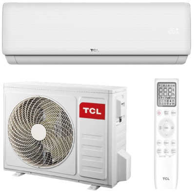 Кондиціонер TCL TAC-12CHSD/XAB1 Inverter White спліт-система, компресор інвертор, площа приміщення 40 кв.м, автоматичний, осушення, вентиляція, обігрів, охолодження, фреон R32, WI-FI