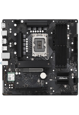 Материнська плата LGA1700, ASRock B760M PG Lightning WIFI, B760, 4xDDR5, Int.Video(CPU), 4xSATA3, 3xM.2, 1xPCI-E 5.0 x16, 1xPCI-E 3.0 x16, 1xM.2 (Key E), ALC897, RTL8125BG, WiFi 6E, Bluetooth 5.3, 6xUSB3.2/6xUSB2.0, HDMI/DP, CrossFire, MicroATX