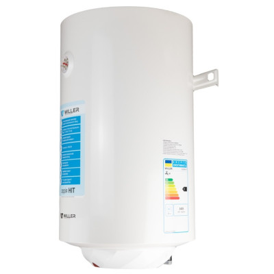Водонагрівач Willer EV50R-HIT, White, 1500W, 50л, вертикальний, мокрий ТЕН, механічне управління, терморегулятор, термозахист, IPX4