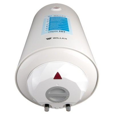 Водонагрівач Willer EV50R-HIT, White, 1500W, 50л, вертикальний, мокрий ТЕН, механічне управління, терморегулятор, термозахист, IPX4