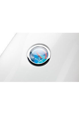 Водонагрівач Willer EV80DR Optima, White, 2000W, 80л, сухий ТЕН, 2 ТЕНи, механічне керування, зовнішній терморегулятор, бак титанокварцова емаль, C, 86.5х41х43см