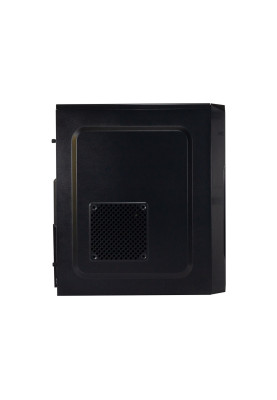 Корпус GTL T1638+ Black, 400W, Mini Tower, Micro ATX / Mini ITX, 2xUSB 2.0, 370x176x410 мм, 0.4 мм, 2.6 кг
