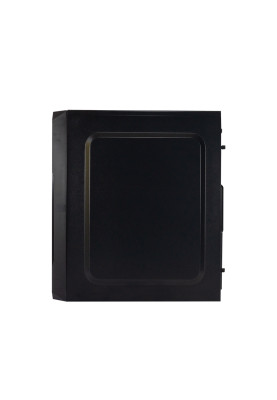Корпус GTL T1638+ Black, 400W, Mini Tower, Micro ATX / Mini ITX, 2xUSB 2.0, 370x176x410 мм, 0.4 мм, 2.6 кг