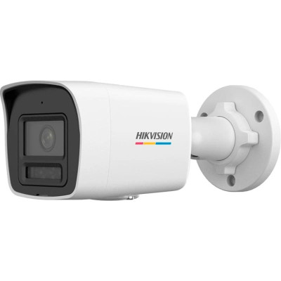 IP камера Hikvision DS-2CD1047G2H-LIUF 2.8mm, 4 МП ColorVu, 1/3", мікрофон, кут 115°, 60°,143°, день/ніч, LED 30м, H.265+, H.265, H.264+, H.264, 2560×1440 20 к/с, RJ45, PoE, IP67