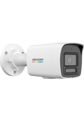 IP камера Hikvision DS-2CD1047G2H-LIUF 2.8mm, 4 МП ColorVu, 1/3", мікрофон, кут 115°, 60°,143°, день/ніч, LED 30м, H.265+, H.265, H.264+, H.264, 2560×1440 20 к/с, RJ45, PoE, IP67