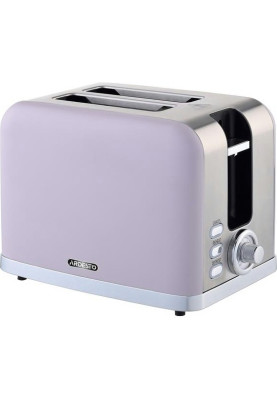 Тостер Ardesto T-F500L, Purple, 800W, 2 тости, 2 відділення, 7 режимів підсмажування, розморожування