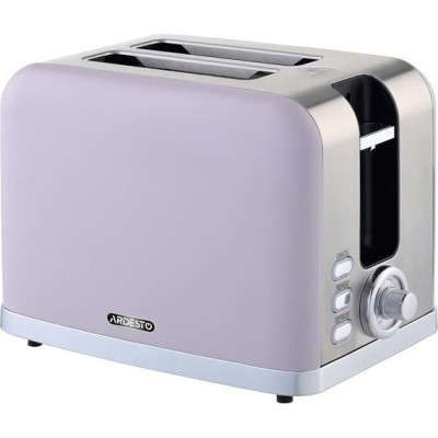 Тостер Ardesto T-F500L, Purple, 800W, 2 тости, 2 відділення, 7 режимів підсмажування, розморожування