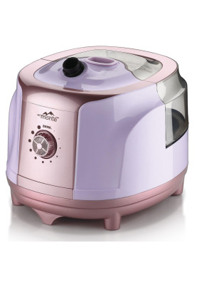 Відпарювач Monte MT-1561, Pink/Purple, 1950W, паровий удар, постійна пара 32 г/хв, об'єм бака для води 2400мл, телескопічна стійка, дошка для прасування, вішалка з кліпсами, термо-рукавичка