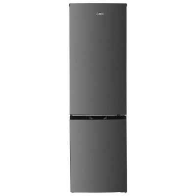 Холодильник VOX Electronics NF3200IXF, Inox, двокамерний, No Frost, загальний об'єм 253L, корисний об'єм 182L/71L, механічне керування, А+, 180х54х60см