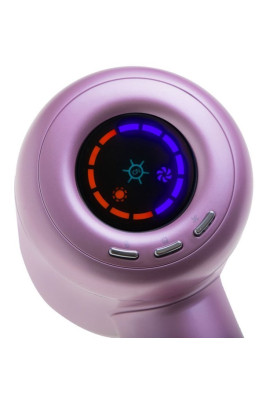 Фен Adler AD-2270P, Pink, 1600W, 3 швидкості, 3 режими, іонізація, дифузор, концентратор захист від перегріву, високопродуктивний BLDC двигун 110000 об/хв