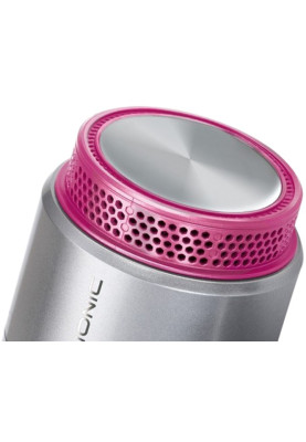 Фен MPM MSW-22, Gray/Pink, 1800W, 2 швидкості, 3 режими, іонізація, концентратор, захист від перегріву