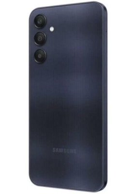 Смартфон Samsung Galaxy A25 5G, Black, 6.5" (2340x1080, 120 Гц, Super AMOLED), Exynos 1280 (8 ядер), Mali-G68 MP4, 8Gb, 256Gb, microSD, 50/8/2Mp + 13Mp, WiFi, Bluetooth 5.3, NFC, Type-C, 5000 mAh (25 Вт), Android 14 (SM-A256BZKHEUC)