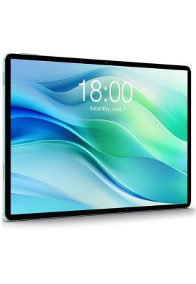 Планшет 11" Teclast P50 4G, Blue, (1280x800), Unisoc T606, RAM 6Gb, ROM 128Gb, MicroSD (max 1Tb), GPS+ ГЛОНАСС, Wi-Fi 6, BT 5.0, 2 Cam (13Mp + 5Mp), 8000 mAh, Android 14 (6940709686232)
