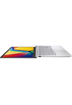 Ноутбук 15" Asus VivoBook 15 X1504VA-BQ978 (90NB10J2-M016N0) Cool Silver 15.6" FullHD 1920x1080 матовий, Intel Core i3-1315U 1.2-4.5GHz, RAM 12GB, SSD 512GB, Intel UHD Graphics, DOS