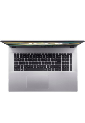 Ноутбук 17" Acer Aspire 3 A317-54-530K (NX.K9YEU.00D) Pure Silver 17.3" FullHD 1920x1080 IPS матовий, Intel Core i5-1235U 0.9-4.4GHz, RAM 16GB, SSD 512GB, Intel Iris Xe Graphics, DOS