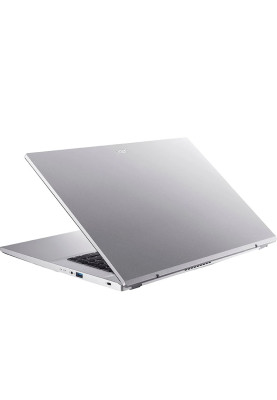 Ноутбук 17" Acer Aspire 3 A317-54-530K (NX.K9YEU.00D) Pure Silver 17.3" FullHD 1920x1080 IPS матовий, Intel Core i5-1235U 0.9-4.4GHz, RAM 16GB, SSD 512GB, Intel Iris Xe Graphics, DOS