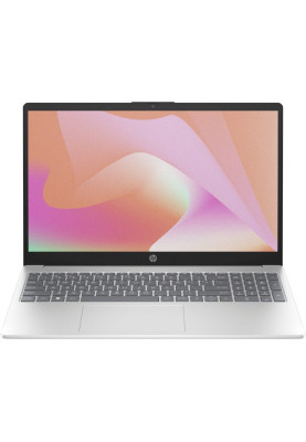 Ноутбук 15" HP 15-fd0015ua (9H8P0EA) Diamond White, 15.6", LED Full HD 1920x1080 IPS матовий, Intel Core i3-N305 1.8-3.8GHz, RAM 8Gb, SSD 512Gb, Intel UHD Graphics, DOS