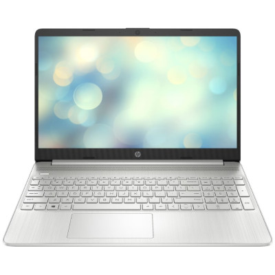Ноутбук 15" HP 15s-fq5039ua (A5AJ2EA) Natural Silver, 15.6", матовий LED Full HD 1920x1080 IPS, Intel Core i3-1215U 3.3-4.4GHz, RAM 16Gb, SSD 512Gb, Intel UHD Graphics, DOS