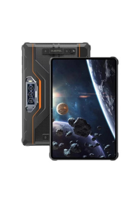 Планшет 11" Oukitel Pad RT8, Orange, 1920x1200, IPS, Helio G99, RAM 6Gb, ROM 256GB, MicroSD, GPS, LTE, Wi-Fi, BT, 4 Cam, 20000 mAh, Android 13