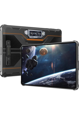 Планшет 11" Oukitel Pad RT8, Orange, 1920x1200, IPS, Helio G99, RAM 6Gb, ROM 256GB, MicroSD, GPS, LTE, Wi-Fi, BT, 4 Cam, 20000 mAh, Android 13