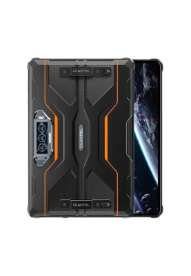 Планшет 11" Oukitel Pad RT8, Orange, 1920x1200, IPS, Helio G99, RAM 6Gb, ROM 256GB, MicroSD, GPS, LTE, Wi-Fi, BT, 4 Cam, 20000 mAh, Android 13