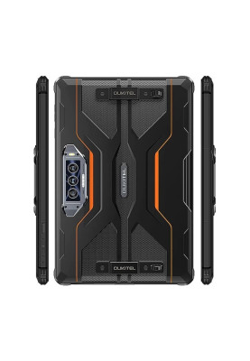 Планшет 11" Oukitel Pad RT8, Orange, 1920x1200, IPS, Helio G99, RAM 6Gb, ROM 256GB, MicroSD, GPS, LTE, Wi-Fi, BT, 4 Cam, 20000 mAh, Android 13