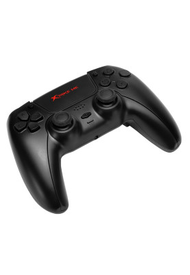 Геймпад Xtrike-Me GP-51, Black, бездротовий (Bluetooth), PS4 / PS3 / PC / Android / iOS, 20 кнопок, вібрація, акумулятор 600 mAh, Type-C