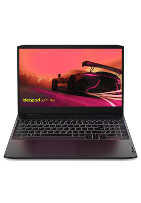 Ноутбук 15" Lenovo IdeaPad Gaming 3 15ACH6 (82K202CTRA) Shadow Black 15.6" FullHD 144 Гц 1920x1080 IPS матовий, AMD Ryzen 5 5500H 3.3-4.2GHz, RAM 16GB, SSD 512GB, nVidia GeForce RTX 2050 4GB, DOS