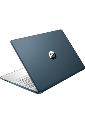 Ноутбук 15" HP 15s-eq2075ua (A5AJ1EA) Spruce Blue, 15.6", матовий LED Full HD 1920x1080 IPS, AMD Ryzen 7 5700U 1.8-4.3GHz, RAM 16Gb, SSD 512Gb, AMD Radeon Graphics, DOS