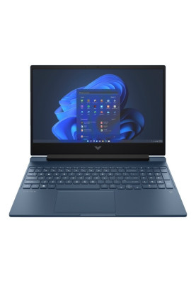 Ноутбук 15" HP Victus 15-fa1015ua (A31W7EA) Performance Blue 15.6" FullHD 1920x1080 IPS матовий 144Hz, Intel Core i5-12450H 3.3-4.4GHz, RAM 16GB, SSD 512GB, nVidia GeForce RTX 2050 4GB, DOS, підсвічування клавіатури