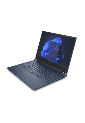 Ноутбук 15" HP Victus 15-fa1015ua (A31W7EA) Performance Blue 15.6" FullHD 1920x1080 IPS матовий 144Hz, Intel Core i5-12450H 3.3-4.4GHz, RAM 16GB, SSD 512GB, nVidia GeForce RTX 2050 4GB, DOS, підсвічування клавіатури