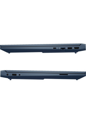 Ноутбук 15" HP Victus 15-fa1015ua (A31W7EA) Performance Blue 15.6" FullHD 1920x1080 IPS матовий 144Hz, Intel Core i5-12450H 3.3-4.4GHz, RAM 16GB, SSD 512GB, nVidia GeForce RTX 2050 4GB, DOS, підсвічування клавіатури