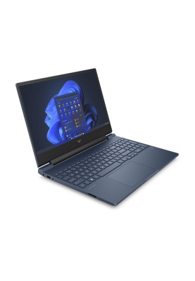 Ноутбук 15" HP Victus 15-fa1015ua (A31W7EA) Performance Blue 15.6" FullHD 1920x1080 IPS матовий 144Hz, Intel Core i5-12450H 3.3-4.4GHz, RAM 16GB, SSD 512GB, nVidia GeForce RTX 2050 4GB, DOS, підсвічування клавіатури