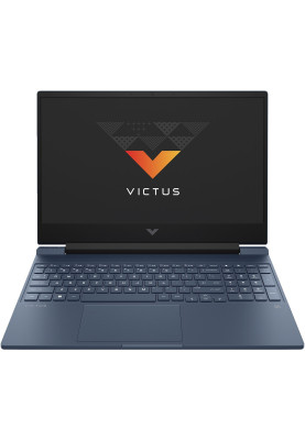 Ноутбук 15" HP Victus 15-fb1002ua (A31W8EA) Performance Blue 15.6" FullHD 1920x1080 IPS матовий 144Hz, AMD Ryzen 5 7535HS 3.3-4.55GHz, RAM 16GB, SSD 512GB, nVidia GeForce RTX 2050 4GB, DOS, підсвічування клавіатури